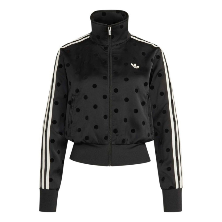 ADIDAS Originals Firebird Felpa Classic Satin Polkadots Nero Donna