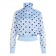 ADIDAS Originals Firebird Felpa Classic Satin Polkadots Azzurro Donna