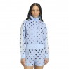 ADIDAS Originals Firebird Felpa Classic Satin Polkadots Azzurro Donna