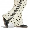 ADIDAS Originals Firebird Wide Leg Pants Satin Polkadots Bianco Donna