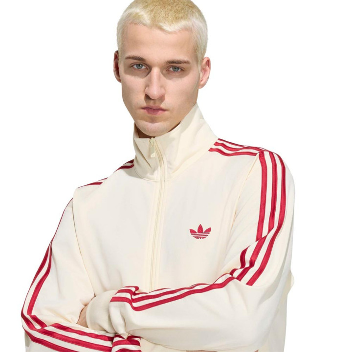 ADIDAS Originals Firebird Felpa Con Cerniera Bianco Uomo