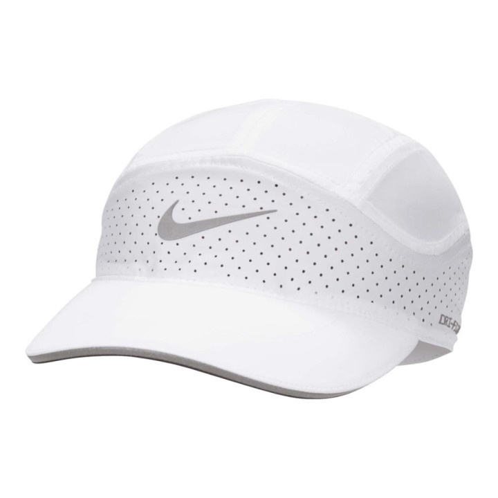 Nike Cappellino Running Dri-Fit Adv Fly Bianco Anthracite Reflective