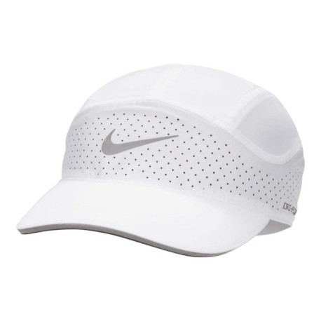 Nike Cappellino Running Dri-Fit Adv Fly Bianco Anthracite Reflective