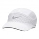 Nike Cappellino Running Dri-Fit Adv Fly Bianco Anthracite Reflective