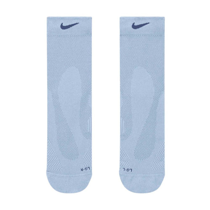 Nike Calze Running Fast Lightweight Crew Hydrogen Blue Mystic Na