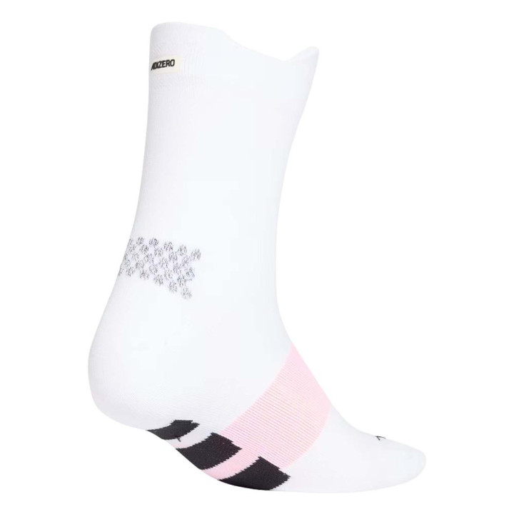 ADIDAS Calze Running Adizero Quarter Bianco Nero