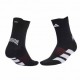 ADIDAS Calze Running Adizero Quarter Nero Bianco