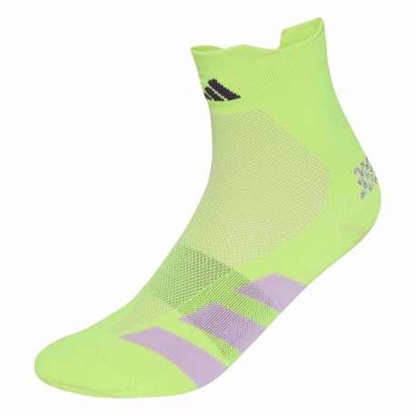 ADIDAS Calze Running Adizero Quarter Giallo Nero