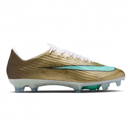 Nike Zoom Superfly 11 Elite Fg Km Oro Giada - Scarpe Da Calcio Uomo