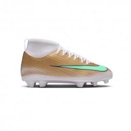 Nike Superfly Club Fg Mg Km Oro Giada - Scarpe Da Calcio Bambino