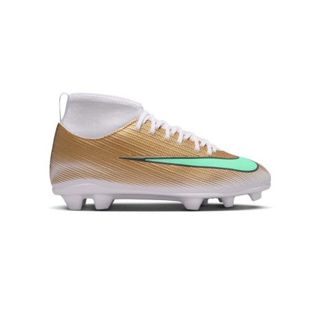 Nike Superfly Club Fg Mg Km Oro Giada - Scarpe Da Calcio Bambino