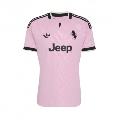 ADIDAS Originals Maglia Calcio Juve Away 26 27 Rosa Nero Uomo