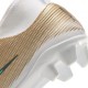Nike Mercurial Km Superfly 11 Club Ps Fg Mg Oro Giada - Scarpe Da Calcio Bambino