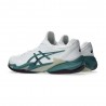 Asics Court Ff 3 Hc Bianco Foggy Teal - Scarpe Tennis Uomo