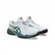Asics Court Ff 3 Hc Bianco Foggy Teal - Scarpe Tennis Uomo