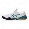 Asics Court Ff 3 Hc Bianco Foggy Teal - Scarpe Tennis Uomo