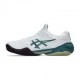 Asics Court Ff 3 Hc Bianco Foggy Teal - Scarpe Tennis Uomo