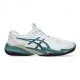 Asics Court Ff 3 Hc Bianco Foggy Teal - Scarpe Tennis Uomo