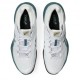 Asics Court Ff 3 Clay Bianco Foggy Teal - Scarpe Tennis Uomo