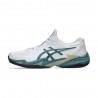 Asics Court Ff 3 Clay Bianco Foggy Teal - Scarpe Tennis Uomo