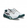 Asics Gel Resolution X Clay Bianco Dark Aubergine - Scarpe Tennis Uomo