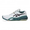 Asics Gel Resolution X Clay Bianco Dark Aubergine - Scarpe Tennis Uomo