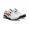 Asics Gel Challenger 15 Clay Bianco Cherry Tomato - Scarpe Tennis Uomo