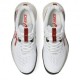 Asics Gel Challenger 15 Clay Bianco Cherry Tomato - Scarpe Tennis Uomo