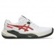 Asics Gel Challenger 15 Clay Bianco Cherry Tomato - Scarpe Tennis Uomo
