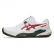 Asics Gel Challenger 15 Bianco Cherry Tomato - Scarpe Tennis Uomo