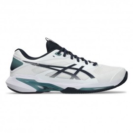 Asics Solution Speed Ff 4 Clay Bianco Midnight - Scarpe Tennis Uomo