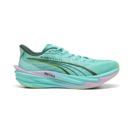 Puma Deviate Nitro 4 Hyrox Mint Lavander - Scarpe Palestra Uomo