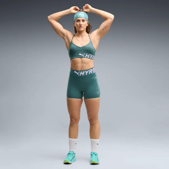 Puma Deviate Nitro 4 Hyrox Mint Lavander - Scarpe Palestra Donna
