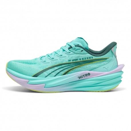 Puma Deviate Nitro 4 Hyrox Mint Lavander - Scarpe Palestra Donna