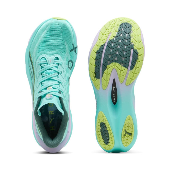 Puma Deviate Nitro 4 Hyrox Mint Lavander - Scarpe Palestra Donna