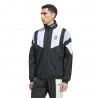 ADIDAS Originals Felpa Juve Full Zip Woven Eqt Nero Bianco Uomo