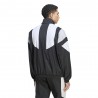 ADIDAS Originals Felpa Juve Full Zip Woven Eqt Nero Bianco Uomo