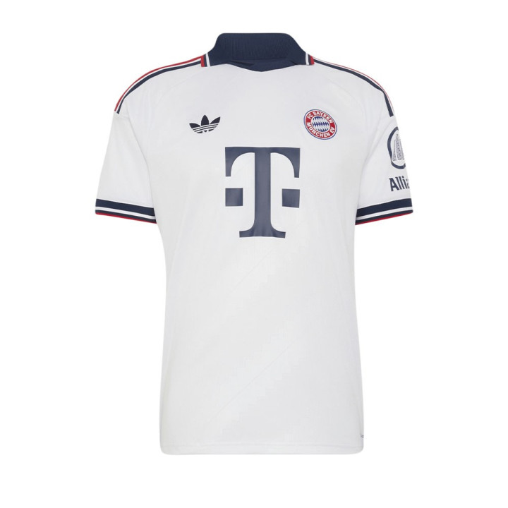 ADIDAS Maglia Calcio Fc Bayern Away 26 27 Bianco Rosso Uomo