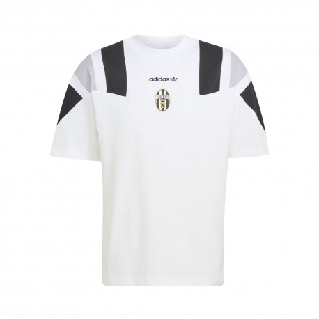 ADIDAS Originals Maglia Maniche Corte Juve Eqt Bianco Nero Uomo