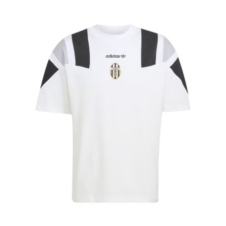 ADIDAS Originals Maglia Maniche Corte Juve Eqt Bianco Nero Uomo