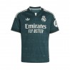 ADIDAS Originals Maglia Calcio Real Madrid Away 26 27 Verde Bianco Bambino