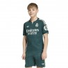 ADIDAS Originals Maglia Calcio Real Madrid Away 26 27 Verde Bianco Bambino