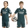 ADIDAS Originals Maglia Calcio Real Madrid Away 26 27 Verde Bianco Bambino