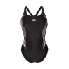 Arena Costume Piscina Graphic Nero Bianco Donna