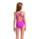 Arena Costume Piscina Deatail Fucsia Lime Bambina