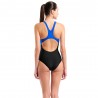 Arena Costume Piscina Mix Swimsuit Nero Blu Donna