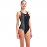 Arena Costume Piscina Duograf Nero Antracite Donna