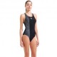 Arena Costume Piscina Duograf Nero Antracite Donna