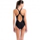 Arena Costume Piscina Duograf Nero Antracite Donna