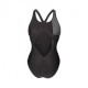 Arena Costume Piscina Duograf Nero Antracite Donna